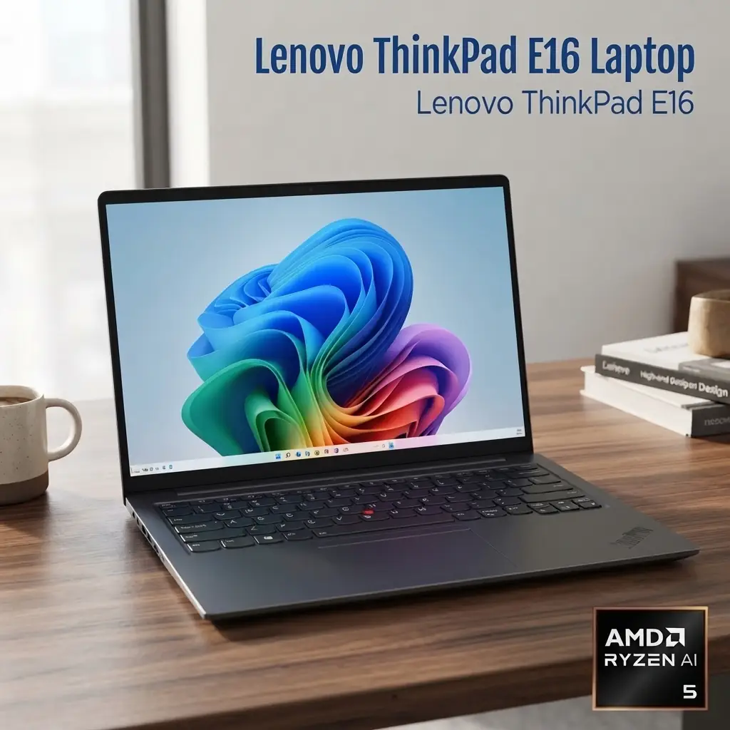 Dell Inspiron 14 Laptop with AMD Ryzen AI 5 processor, lightweight design and vivid display, one of the Best Laptops for Writers, students and professionals. - TechNexa Hub
