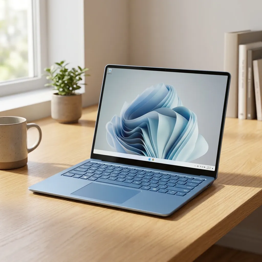 Microsoft Surface Laptop 7, one of the Best Laptops for Writers, featuring a premium keyboard, Windows 11, long battery life, and a sleek design for productivity. - TechNexa Hub
