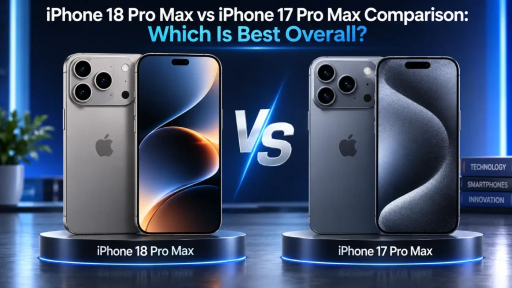 IPhone 18 Pro Max Vs IPhone 17 Pro Max Full Comparison TechNexa Hub iphone-18-pro-max-vs-iphone-17-pro-max-full-comparison-technexa-hub