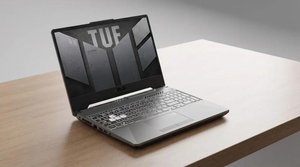 ASUS TUF Gaming A16 gaming laptop with a high-refresh display, full-size keyboard, and durable gaming chassis - TechNexa Hub